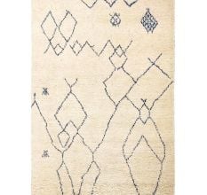 Hand Knotted Tribal Wool Rug